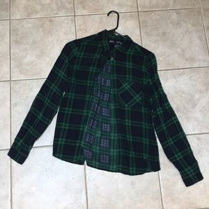 Green flannel